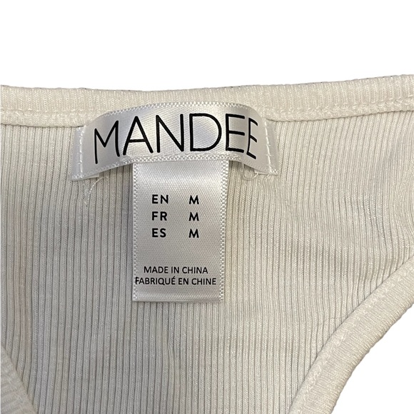 White button Tank Top - Picture 2 of 4